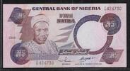 NIGERIA 5 Naira Serie: H/32 . -