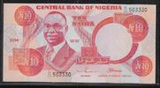 NIGERIA 10 Naira Serie: O/33 . -