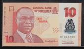 NIGERIA 10 Naira Serie: UT . Polymer . -