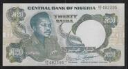 NIGERIA 20 Naira Serie: AE/72 . -