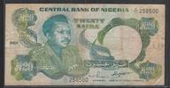 NIGERIA 20 Naira Serie: C/71 . -