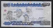 NIGERIA 50 Naira Serie: DF/57 . -