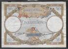 FRANCE . 50 Francs 19/11/1929 LOM.(Luc Olivier Merson) Alphabet: A.5567 . Fast F (Papirmangel um 11 Uhr)