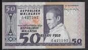 MADAGASIKARA/MADAGASCAR 50 Francs/Ariary Folo Serie: A/59 . -