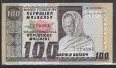 MADAGASIKARA/MADAGASCAR 100 Francs/20 Ariary (1974) Serie: A/19  . Gutes... 4,50 EUR  plus 10,80 EUR verzending