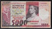 MADAGASIKARA/MADAGASCAR 5000 Francs/1000 Ariary Serie: A/3 . -
