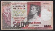 MADAGASIKARA/MADAGASCAR 5000 Francs/1000 Ariary Serie: A/15 . -