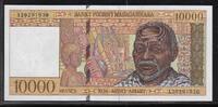 MADAGASIKARA/MADAGASCAR 10000 Francs/2000 Ariary Alter Mann aus Madagascar. Vieil homme malgache. Serie: A . -