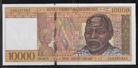 MADAGASIKARA/MADAGASCAR 10000 Francs/2000 Ariary Alter Mann aus Madagascar. Vieil homme malgache. Serie: A . -