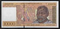 MADAGASIKARA/MADAGASCAR 10000 Francs/2000 Ariary Alter Mann aus Madagascar. Vieil homme malgache. Serie: A . -