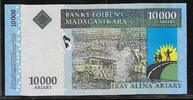 MADAGASIKARA/MADAGASCAR 10'000 Ariary Serie: B/E . -
