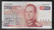 LËTZBUERG/LUXEMBOURG 100 Frang/Francs Groussherzog John. Grand Duc Jean. Serie: A . -