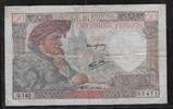 FRANCE . 50 Francs JACQUES CŒUR. Alphabet: Q.142 . -
