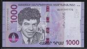 ARMENIA 1000 Dram PARUYR SEVAK. Poet, Poète . -