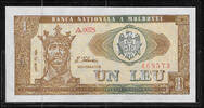 MOLDOVA/MOLDAVIE 1 Leu Serie: A.0028 . -
