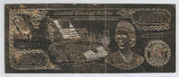 BELIZE 100 Dollars Reine Élisabeth II . N° 002007 . -
