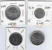 FRANCE . 1/2 Fr., 2Fr. 2x 5Fr. SUPER ACTION, AKTION, AZIONE. 4 COINS . -