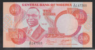 NIGERIA. 10 Naira Serie: S/20 . -