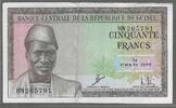 GUINÉE/GUINEA. 50 Francs. AHMED SÉKOU TOURÉ. 1er Président de la République de Guinée. Serie HN . -