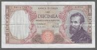 ITALIA/ITALIE. 10 000 LIRE. Michelangelo Buonarroti . Serie: F0514 . -