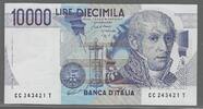 ITALIA/ITALIE. 10 000 LIRE. ALESSANDRO VOLTA. Serie: CC/T . -