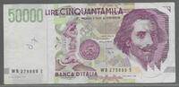 ITALIA/ITALIE. 50000 Lire. Gian Lorenzo Bernini. 2ème type .Serie: WB/S . -