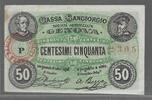 ITALIA/ITALIE. GENOVA. 50 Centesimi. CASSA SANGIORGIO. Serie: P . -