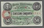 ITALIA/ITALIE. GENOVA. 50 Centesimi. CASSA SANGIORGIO. Serie: Q . -