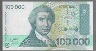 HRVATSKA. CROATIA . 100000 Dinara. Serie:A7 . -