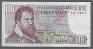 BEIGIË/BELGIEN/BELGIQUE. 100 FRANCS/FRANK. LAMBERT LOMBARD . Serie: 1559 B . -
