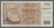 BEIGIË/BELGIEN/BELGIQUE. 500 FRANCS/FRANK. ROI LÉOPOLD 1er. Serie: 1882 M . -