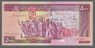 IRAN. 5000 Rials. (1983)  Révolution  . Fast NEU. AU-55.