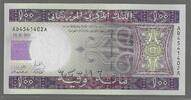 MAURITANIE. 100 Ouguiya. Serie: AD/A . -