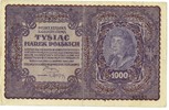 POLOGNE 1000 MAREK Ière série K -