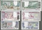 MAURITANIE. 100, 200, 1000 Ouguiya. .3 Notes Serie: A30 Nummer, numéro: 006175 . -