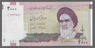 IRAN. 2000 Rials. ' Ayatollah Ruhollan Khomeyni ' . -