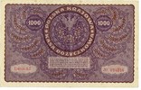 POLOGNE 1000 MAREK I ère série AZ -