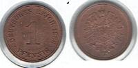 ALLEMAGNE 1 PFENNIG *F= Staatliche Münzen Baden-Württemberg de Stuttgart* -