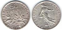 FRANCE 1900 50 centimes Semeuse . EF