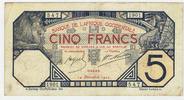 AFRIQUE OCCIDENTALE FRANÇAISE 5 FRANCS Dakar. Serie: U 1901 . -