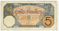 AFRIQUE OCCIDENTALE FRANÇAISE 5 FRANCS Dakar. Serie: Z 3623 . -