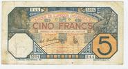 AFRIQUE OCCIDENTALE FRANÇAISE 5 FRANCS Dakar. Serie: D 5004 . -
