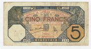 AFRIQUE OCCIDENTALE FRANÇAISE 5 FRANCS Dakar. Serie: H 4879 . -