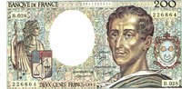 FRANCE 200 FRANCS 1985 B.028 Beau TTB(sans trou) 18,00 EUR  Excl. 10,80 EUR Verzending