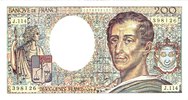FRANCE 200 FRANCS 1990 J.114 TTB 24,00 EUR  Excl. 10,80 EUR Verzending
