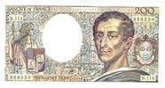 FRANCE 200 FRANCS 1990 B.114 TTB 25,00 EUR  Excl. 10,80 EUR Verzending