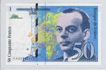 FRANCE 50 FRANCS Antoine de Saint-Exupéry. Série: N032 . -