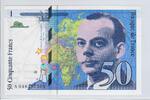 FRANCE 50 FRANCS 1999 Antoine de Saint-Exupéry. Série: S048 . Fast NEU -1