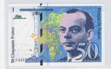 FRANCE 50 FRANCS 1999 Antoine de Saint-Exupéry. Série: Y047 . Fast NEU -1