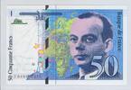 FRANCE 50 FRANCS 1999 Antoine de Saint-Exupéry. Série: Z048 . Fast NEU -1